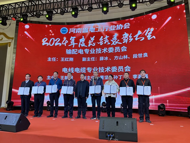 索凌电气荣获河南省电工行业双优称号, 持续助力电力行业发展
